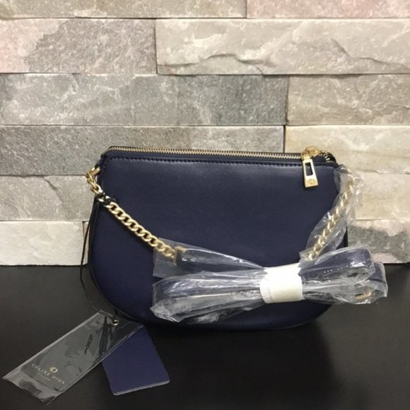 Celine Dion Octave Leather Crossbody Bag - Picture 7 of 9